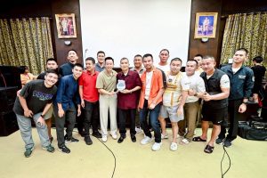 งานเกษียณอายุราชการ ข้าราชการตำรวจ สภ.ท่าอากาศยานสุวรรณภูมิ ประจำปี 2568